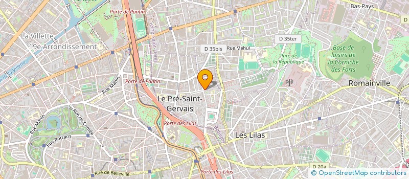 localisation de l'entreprise MADAME CHLOE FILLON à LE PRE-SAINT-GERVAIS