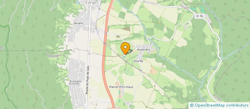 localisation de l'entreprise MADAME CHLOE FLAMENT  FARGES