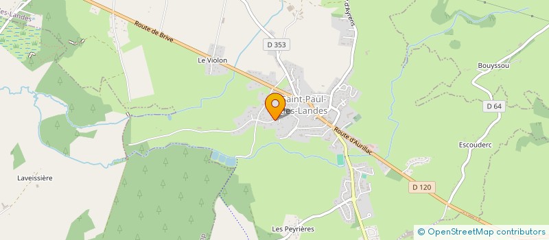 localisation de l'entreprise MADAME CHLOE FONTANEL à ARPAJON-SUR-CERE