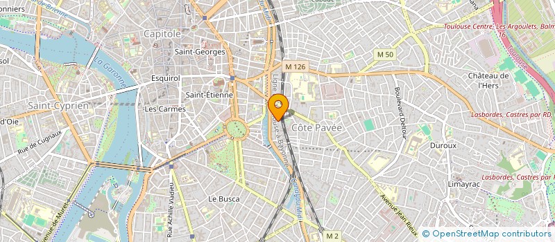 localisation de l'entreprise MADAME CHLOE FOUERT-POURET à TOULOUSE