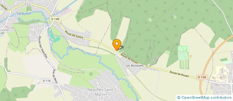 localisation de l'entreprise MADAME CHLOE FRANCISCO  NEAUFLES-SAINT-MARTIN