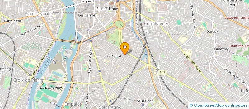 localisation de l'entreprise MADAME CHLOE FRETAUD  TOULOUSE