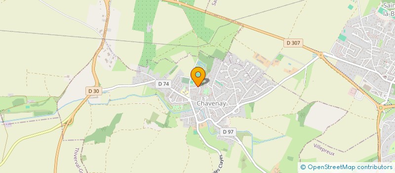 localisation de l'entreprise MADAME CHLOE FRIZON DE LAMOTTE DE REGES  CHAVENAY