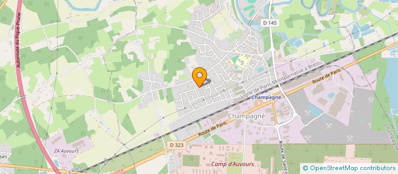 localisation de l'entreprise MADAME CHLOE GAEREL  CHAMPAGNE