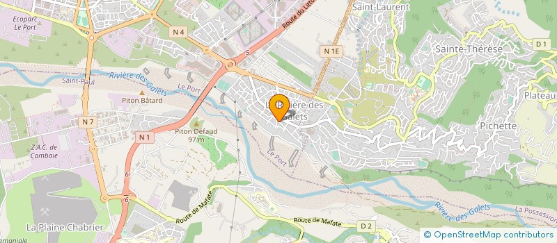 localisation de l'entreprise MADAME CHLOE GAILLAC à LE PORT