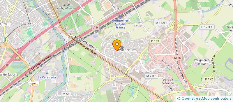 localisation de l'entreprise MADAME CHLOE GANEL à LATTES