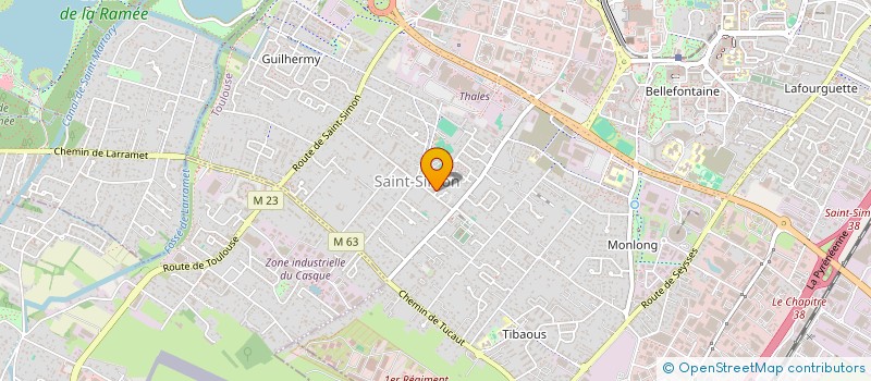 localisation de l'entreprise MADAME CHLOE GANIVET  TOULOUSE
