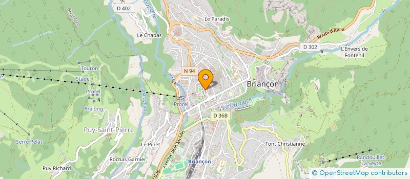 localisation de l'entreprise MADAME CHLOE GARCIA à BRIANCON