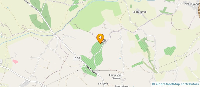 localisation de l'entreprise MADAME CHLOE GAU  CASTELNAU-DE-LEVIS