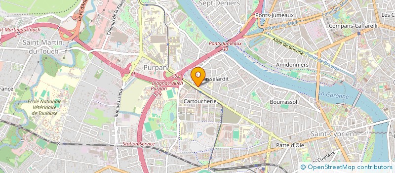 localisation de l'entreprise MADAME CHLOE GAUTIER à TOULOUSE