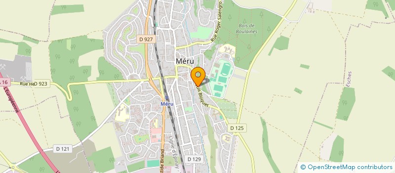 localisation de l'entreprise MADAME CHLOE GEOFFROY  MERU