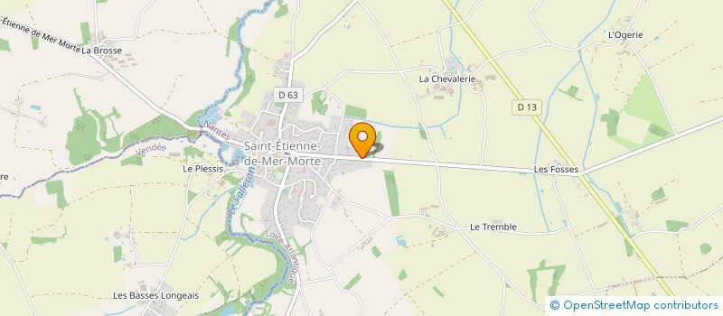 localisation de l'entreprise MADAME CHLOE GEORGET  SAINT-ETIENNE-DE-MER-MORTE