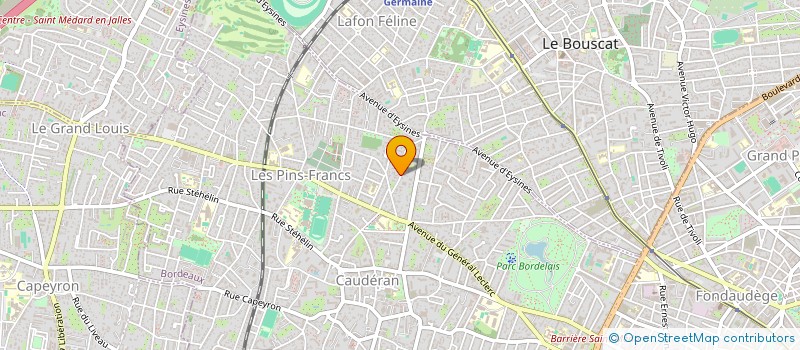 localisation de l'entreprise MADAME CHLOE GHESTIN DEVLOO  BORDEAUX