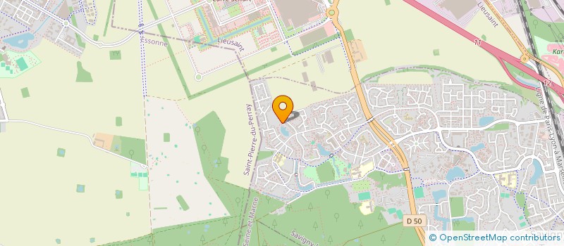 localisation de l'entreprise MADAME CHLOE GIBAUD  SAVIGNY-LE-TEMPLE