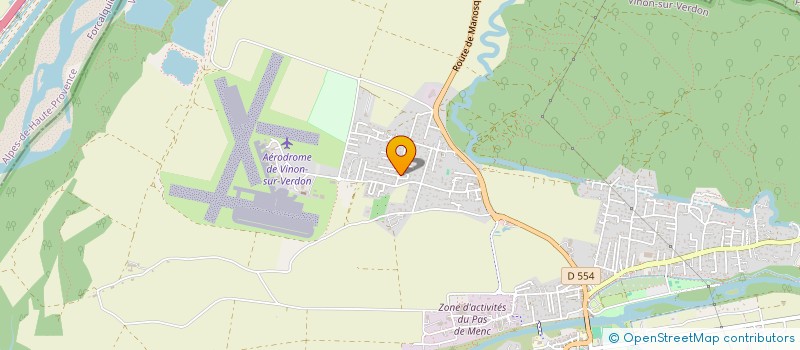 localisation de l'entreprise MADAME CHLOE GIRARD  VINON-SUR-VERDON