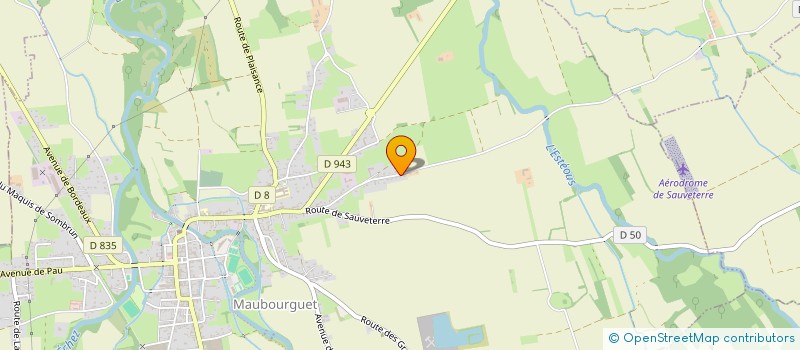 localisation de l'entreprise MADAME CHLOE GIRAUD  MAUBOURGUET