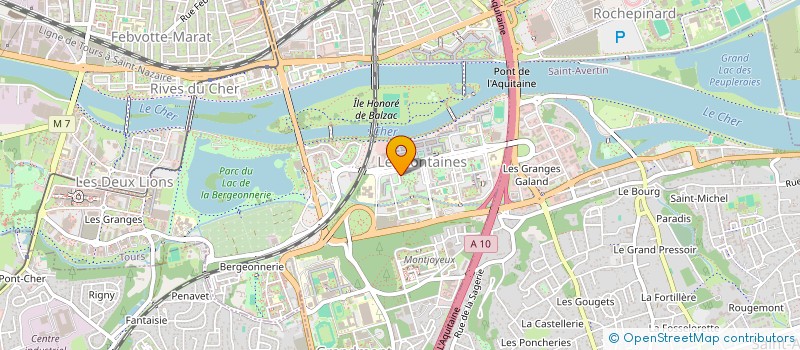 localisation de l'entreprise MADAME CHLOE GIRAULT  TOURS