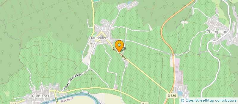 localisation de l'entreprise MADAME CHLOE GOBILLARD  HAUTVILLERS