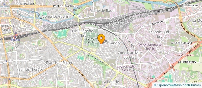 localisation de l'entreprise MADAME CHLOE GOHIN  RENNES