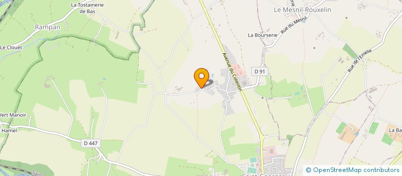 localisation de l'entreprise MADAME CHLOE GOUJON  SAINT-GEORGES-MONTCOCQ