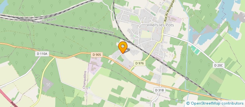 localisation de l'entreprise MADAME CHLOE GRACE  VILLERS-LES-POTS