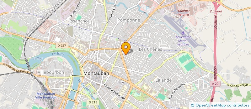 localisation de l'entreprise MADAME CHLOE GRASSET  MONTAUBAN