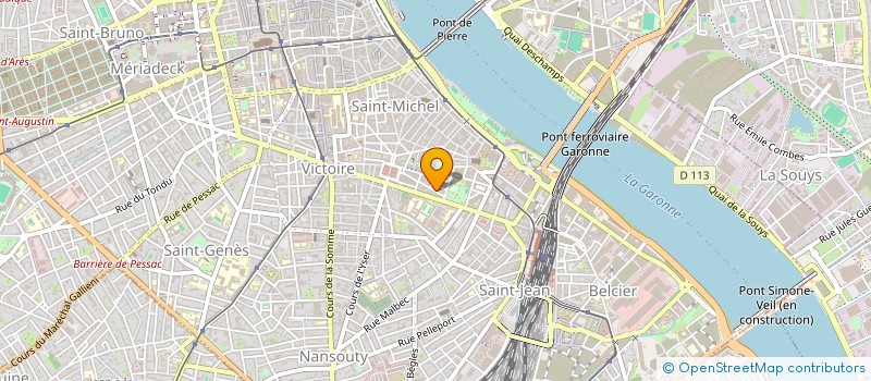 localisation de l'entreprise MADAME CHLOE GUEZE à BORDEAUX