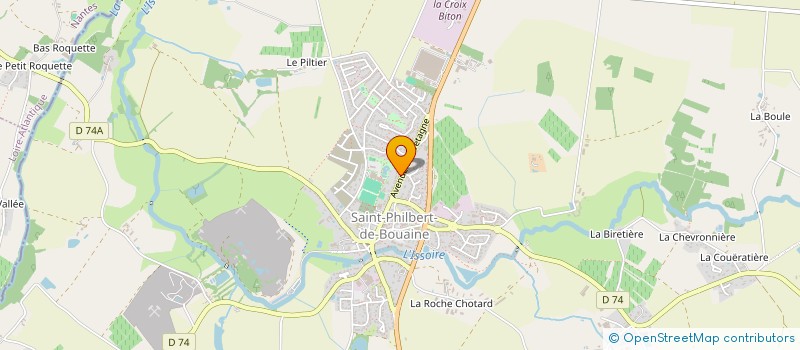 localisation de l'entreprise MADAME CHLOE GUIBERT  SAINT-HILAIRE-DE-CLISSON