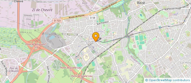 localisation de l'entreprise MADAME CHLOE GUIGNARD  BOUGUENAIS