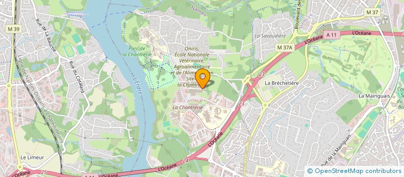 localisation de l'entreprise MADAME CHLOE GUILBAUD à NANTES