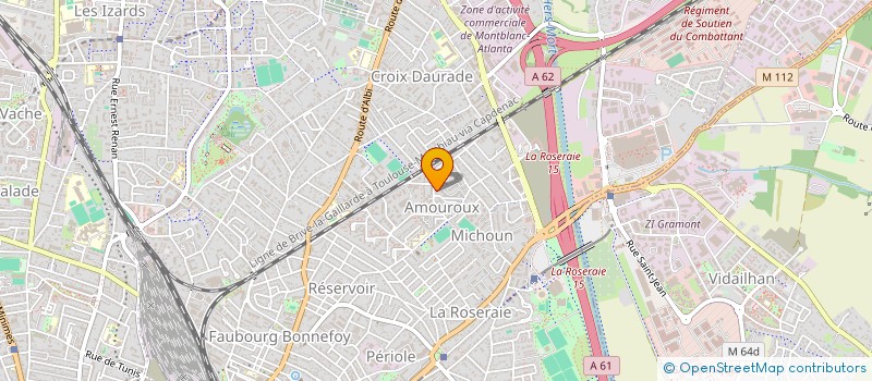 localisation de l'entreprise MADAME CHLOE GUILHEN à TOULOUSE