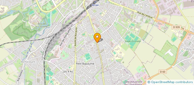 localisation de l'entreprise MADAME CHLOE HAUWEL à ARRAS