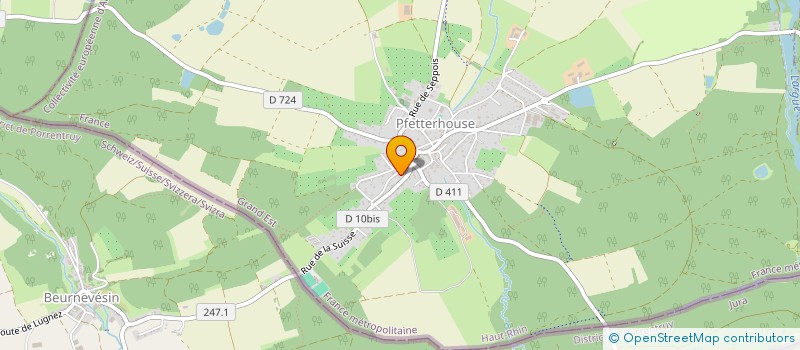 localisation de l'entreprise MADAME CHLOE HEBDING  DURLINSDORF