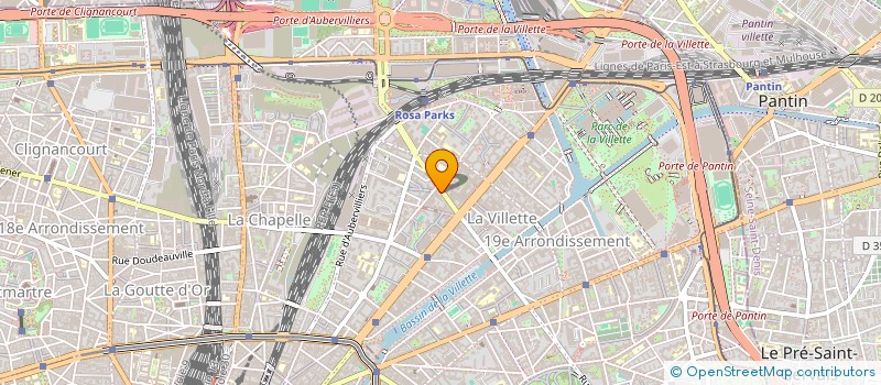 localisation de l'entreprise MADAME CHLOE HERCE  PARIS