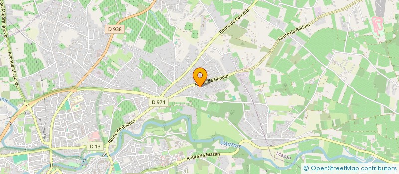 localisation de l'entreprise MADAME CHLOE HIRTZ à CARPENTRAS