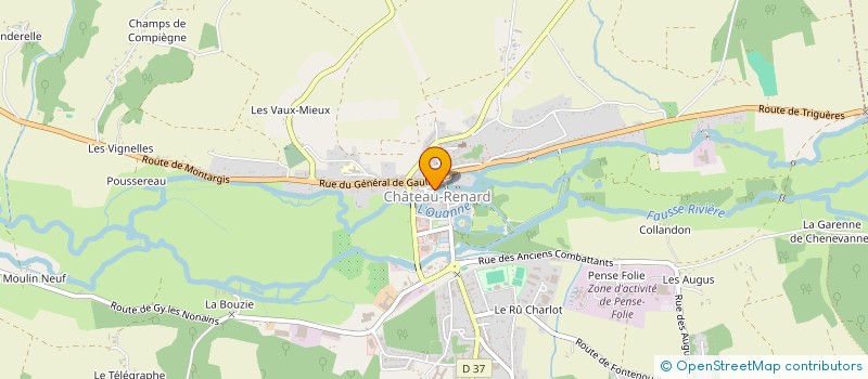 localisation de l'entreprise MADAME CHLOE HOCHLANDER  CHATEAU-RENARD