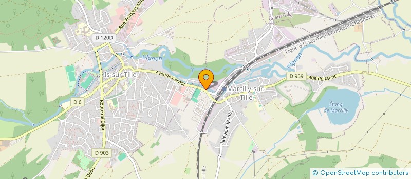 localisation de l'entreprise MADAME CHLOE HORY  MARCILLY-SUR-TILLE