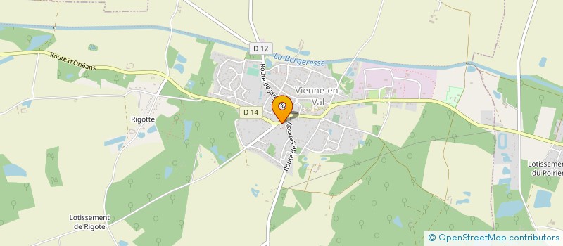 localisation de l'entreprise MADAME CHLOE HUARD à VANNES-SUR-COSSON