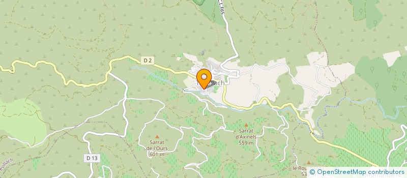 localisation de l'entreprise MADAME CHLOE HURTADO  TREVILLACH