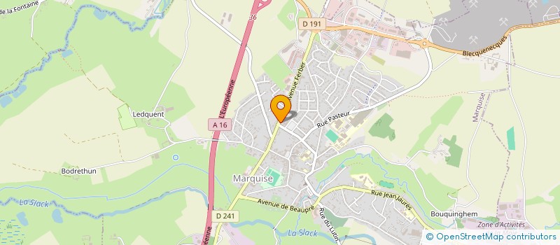 localisation de l'entreprise MADAME CHLOE IRAND  MARQUISE