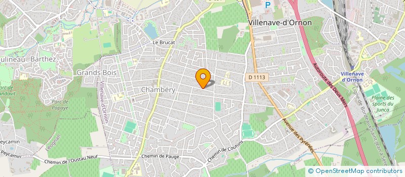 localisation de l'entreprise MADAME CHLOE IZARD  COUTRAS