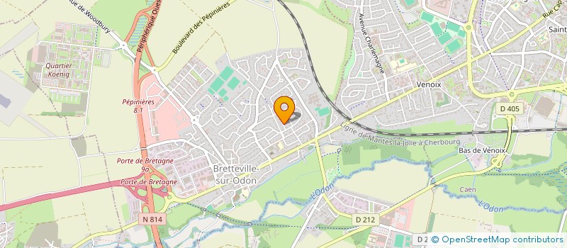 localisation de l'entreprise MADAME CHLOE JAMES  BRETTEVILLE-SUR-ODON