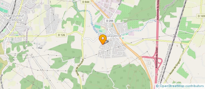 localisation de l'entreprise MADAME CHLOE JEANNOT  MALATAVERNE