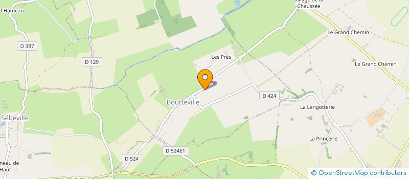 localisation de l'entreprise MADAME CHLOE JENAUX  BOUTTEVILLE