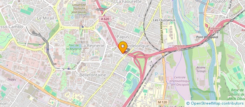 localisation de l'entreprise MADAME CHLOE JOSEPH-MAURIN à TOULOUSE