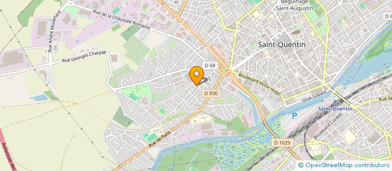 localisation de l'entreprise MADAME CHLOE JOUANOLLE à SAINT-QUENTIN