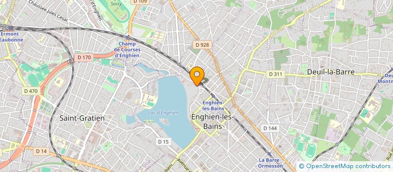 localisation de l'entreprise MADAME CHLOE JOUEN  ENGHIEN-LES-BAINS