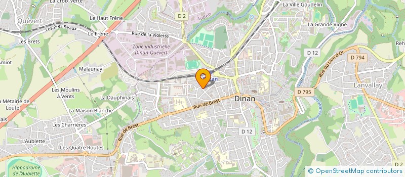 localisation de l'entreprise MADAME CHLOE JULIAN  DINAN