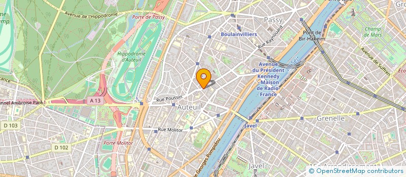 localisation de l'entreprise MADAME CHLOE JUMEAU-LAFOND  PARIS