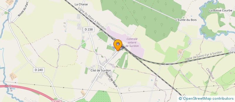 localisation de l'entreprise MADAME CHLOE KALINOWSKI à LE CHATEAU-D'ALMENECHES
